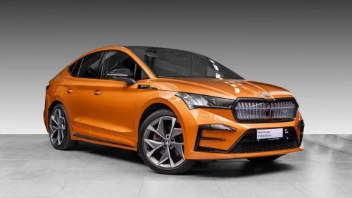 SKODA ENYAQ RS 313hk CANTON-Head up-El.seter-Matrix-Hengerfeste-