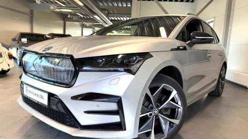 SKODA ENYAQ RS 520 km WLTP- 4*4-Hengerfeste- Garanti 150.000km -Soltak