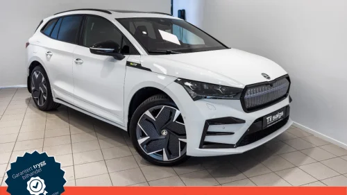 SKODA ENYAQ RS Norsk/Maxx/Canton/Panorama/Skinn/Lysgrill/Headup/Krok/+