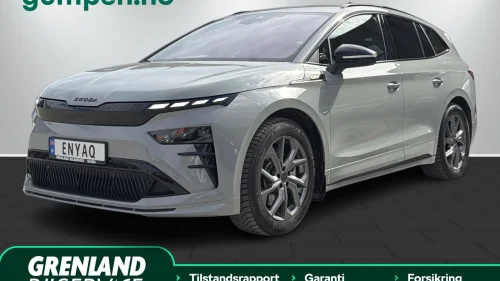 SKODA ENYAQ RS RS, 340hk, 4x4, Hengerfeste, LED Matrix, Navi