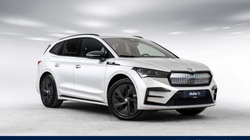 SKODA ENYAQ RS 340hk CANTON-Head up-El.seter-Matrix-Hengerfeste-mm