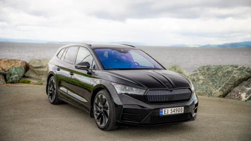 SKODA ENYAQ RS RS - 360 kam, HUD, Canton, CrystalFace,Matrix,DCC(MAXX)