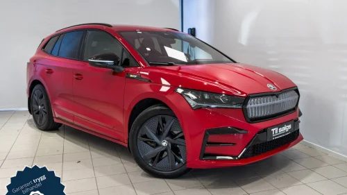 SKODA ENYAQ RS RS Norsk/R.kam/Canton/LED-Matrix/Head-up/Hengerfeste/++