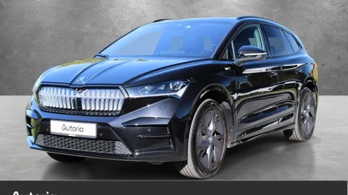 SKODA ENYAQ RS RS 340hk 4x4. Canton/Skinn/Head-up/Pano/Krok.