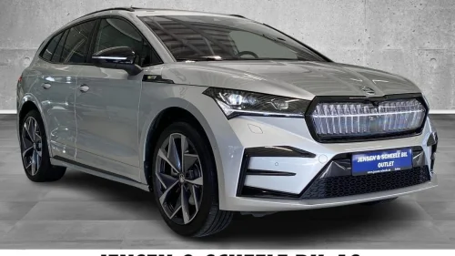 SKODA ENYAQ RS med Krok/ Soltak/ Massasje/ 360 Kamera/ Varmepumpe
