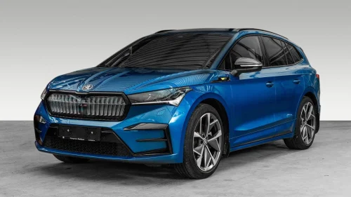 SKODA ENYAQ RS RS 85x Hengerfeste, Matrix, Canton, Skinn, 21" felger