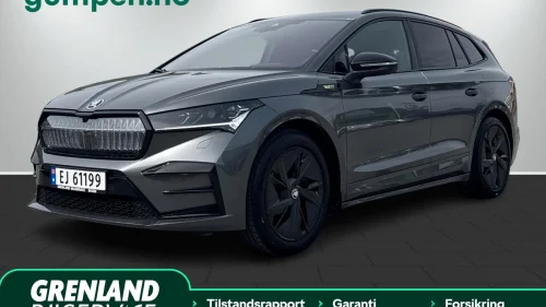 SKODA ENYAQ RS Hengerfeste , forvarming, HUD, DAB+, Hengerfeste