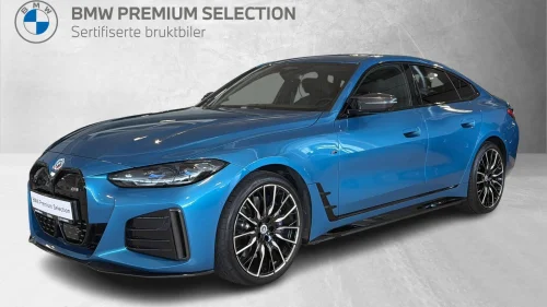 BMW i4 M50 Supercharged Individual Karbonpakke acc krok Laser 360
