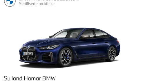 BMW i4 M50 M50 xDrive | Hengerfeste | Laserlys | 24mnd garanti