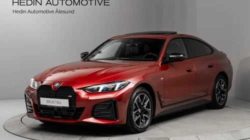 BMW i4 M60 xDrive Fully Charged Premium Edition Fire Red