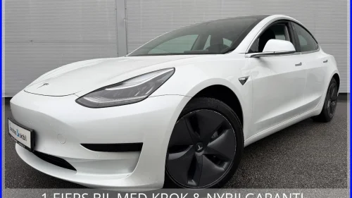 TESLA Model 3 SR KROK,SKINN,PANO,LED,NAVI,ACC,TLF,SPOTIFY,DAB+,