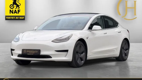 TESLA Model 3 NAF/SR+/Autopilot/Garanti/Norsk/PremiumLyd/R.Kam/S+V/++