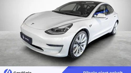 TESLA Model 3 Standard Range / 415km / Autopilot / 19" / Norsk / S+V+