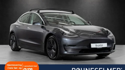 TESLA Model 3 Long Range AWD Autopilot Forvarme App Skinn Kamera Pano