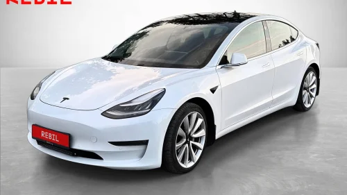 TESLA Model 3 560km/LR/AWD/Autopilot/Pano/El.seter/Navigasjon/R.kam
