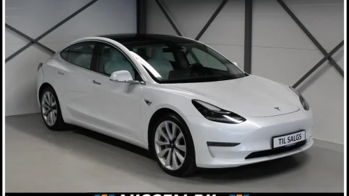 TESLA Model 3 LONG RANGE AWD/HVITT SKINN/AP/H.FESTE/560KM+++