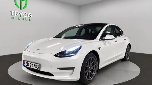 TESLA Model 3 Long Range AWD / Ny-EU / Garantiutløpstest / Garanti
