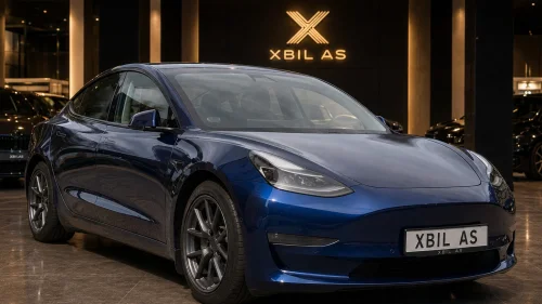 TESLA Model 3 Strøken Long Range AWD/Varmepumpe/ny Service