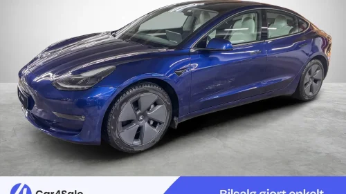 TESLA Model 3 Long Range AWD 614km/ Ap/ Premium/ 1 Eier/ Hvite seter!