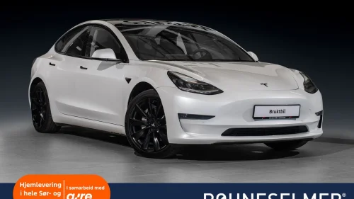 TESLA Model 3 Long Range AWD Autopilot Forvarme App Skinn Kamera 19"