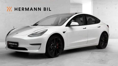 TESLA Model 3 Performance AWD/ Autopilot/ Premium/ Skinn/ 20 / Krok