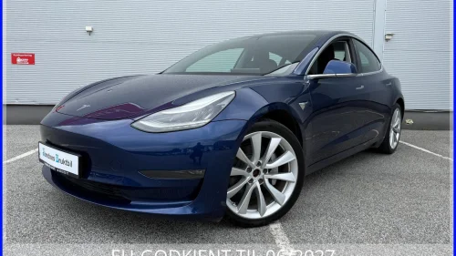 TESLA Model 3 LR 4X4 19",PANO,AUTOPILOT,TLF,DAB+,VARME SETER BAK,KROK