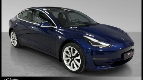 TESLA Model 3 Long Range AWD FSD/Krok/Pano/Skinn/ACC/Kamera/Prem/19"
