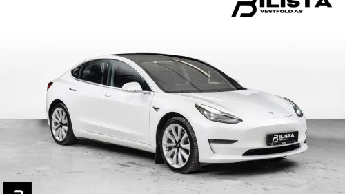 TESLA Model 3 Long Range 560km Hengerfeste 19" Felg Premium NY EU