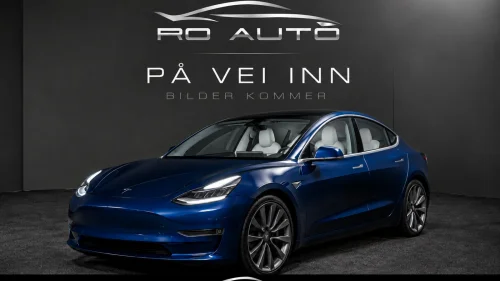 TESLA Model 3 Longe Range AWD - Lav km/Krok/ACC/EU++
