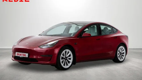 TESLA Model 3 Long Range (580km) Skinn/Pano/MCU2/AP/R.Kam/V.Pumpe/AWD
