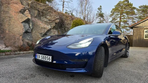 TESLA Model 3 Long Range AWD Nye testvinnende vinterdekk
