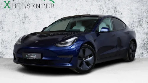 TESLA Model 3 Long Range AWD // AUTOPILOT PREMIUM VINTER MCU2 LYD++