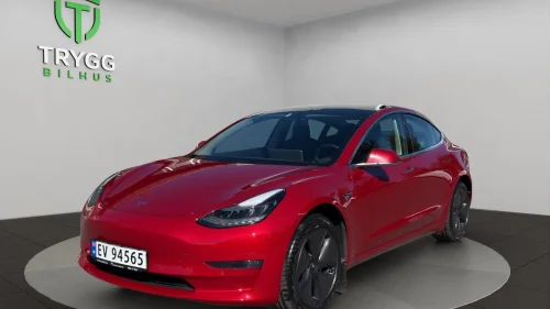 TESLA Model 3 Long range AWD / Garantiutløpstest / Nye Dekk / Premium