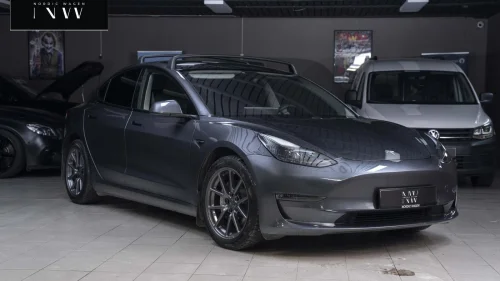 TESLA Model 3 Long Range AWD Skinn AP Premium V.Pumpe Skistativ