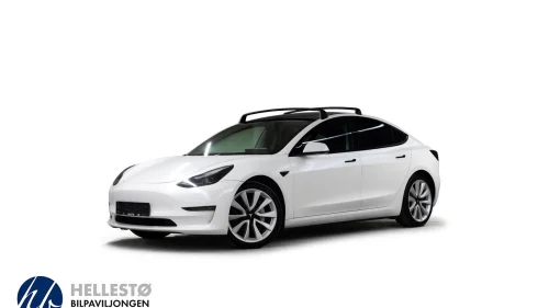 TESLA Model 3 Long Range AWD m/Krok/Skinn/Panorama/Navi