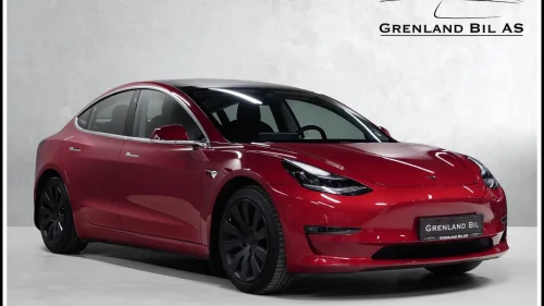 TESLA Model 3 LR AWD Autopilot 2.5 Premium Lyd Vinterpakke Panorama