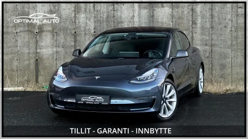 TESLA Model 3 Long Range AWD/Chrome-delete/19"/Skinn/LED/Pano/EU2027