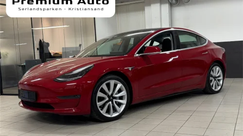 TESLA Model 3 Long Range 4x4 Dual Motor/Homelink/1 år garanti