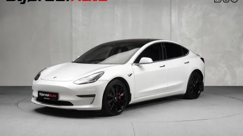 TESLA Model 3 AWD Performance NYE DEKK/BREMSER/SERVICE 530KM/++