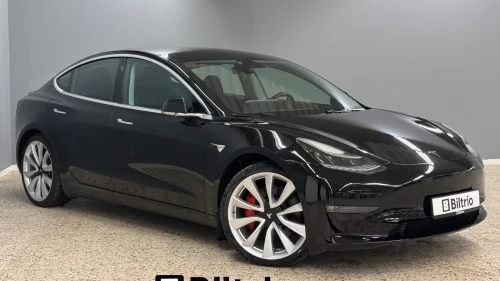TESLA Model 3 Performance / Nye sommer dekk / Track Mode /