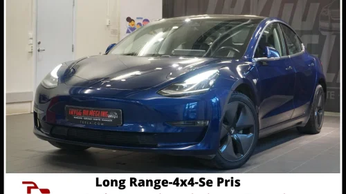 TESLA Model 3 LONG RANGE AWD UTGAVE-DUAL MOTOR-SE PRIS-SE UTSTYR++++