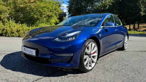 TESLA Model 3 PERFORMANCE/LR/AWD/1 EIER/20" Sommer og vinter