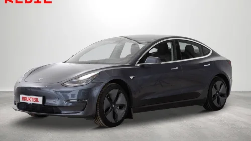 TESLA Model 3 LongRange/AP/PremiumLyd/MCU2/Pano/Skinn/AWD/Krok