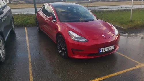 TESLA Model 3 Long Range Firehjulsdrift (2 motorer)