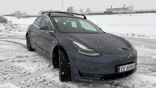 TESLA Model 3 Tesla Model 3 Long Range AWD, hengerfeste, takstativ