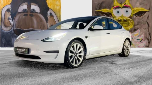 TESLA Model 3 LONG RANGE l KROK l SKINN l AP l 19" SOMMER OG VINTER