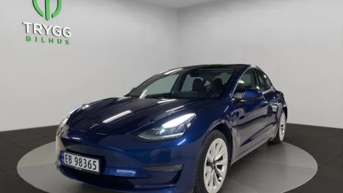 TESLA Model 3 Long Range AWD / Ny Eu-Godkjent / Krok / Premium