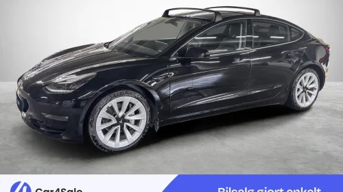 TESLA Model 3 LR AWD 580km / V.Pumpe / 19" / AP / Skinn/ 1-eier/ Krok