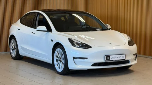 TESLA Model 3 LONG RANGE AWD / SKINN / KAMERA / PANORAMA / NAVI