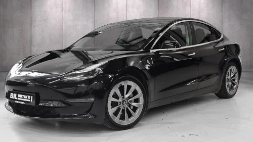 TESLA Model 3 Long Range AWD / Panorama / 19" / Premium lyd / ACC ++